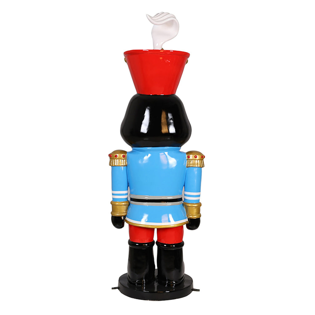 Universal Statues Penguin Nutcracker Fiberglass Outdoor Commercial Christmas Decoration - 62"