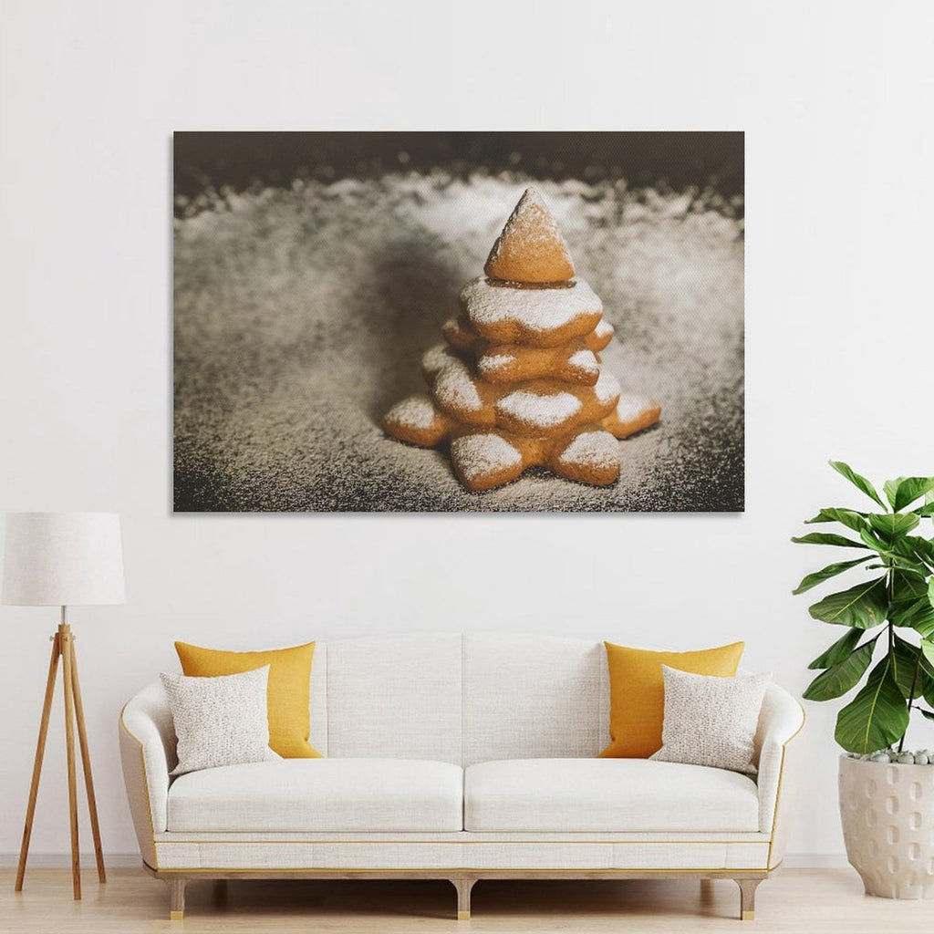 Christmas Cookies Wall Art Picture Painting Poster Canvas Print Posters Artworks Bedroom Living Room Decor 24x36inch(60x90cm)