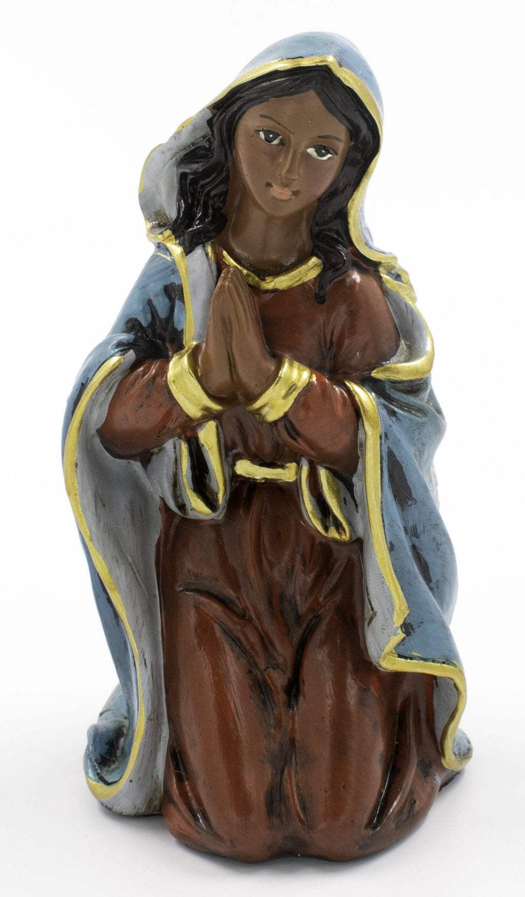 24-Piece Black Life-Like Nativity Scene