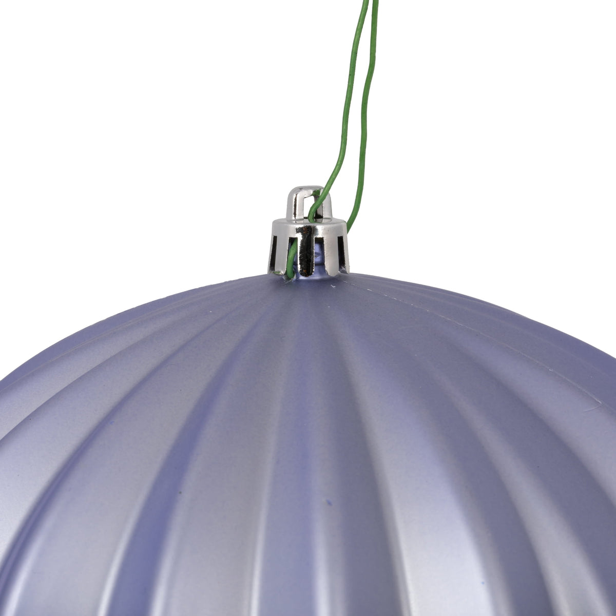 Vickerman 5.7" Teal Shiny Onion Christmas Ornament, UV treated, Set of 3