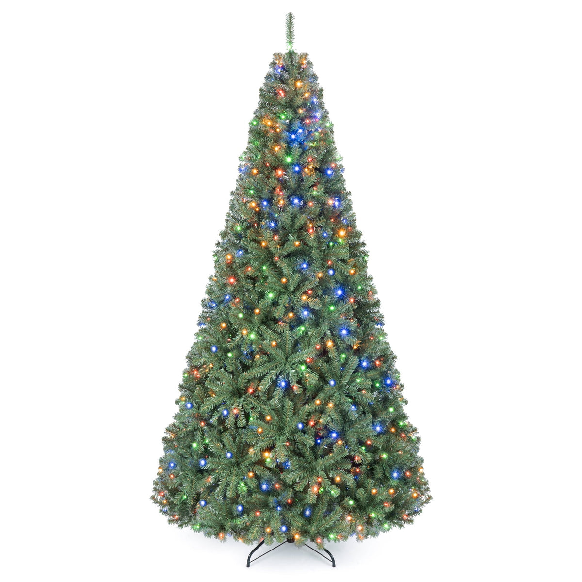 Costway 4 FT Pre-Lit Artificial Christmas Tree with 296 Dense Branch Tips, 100 LED Lights