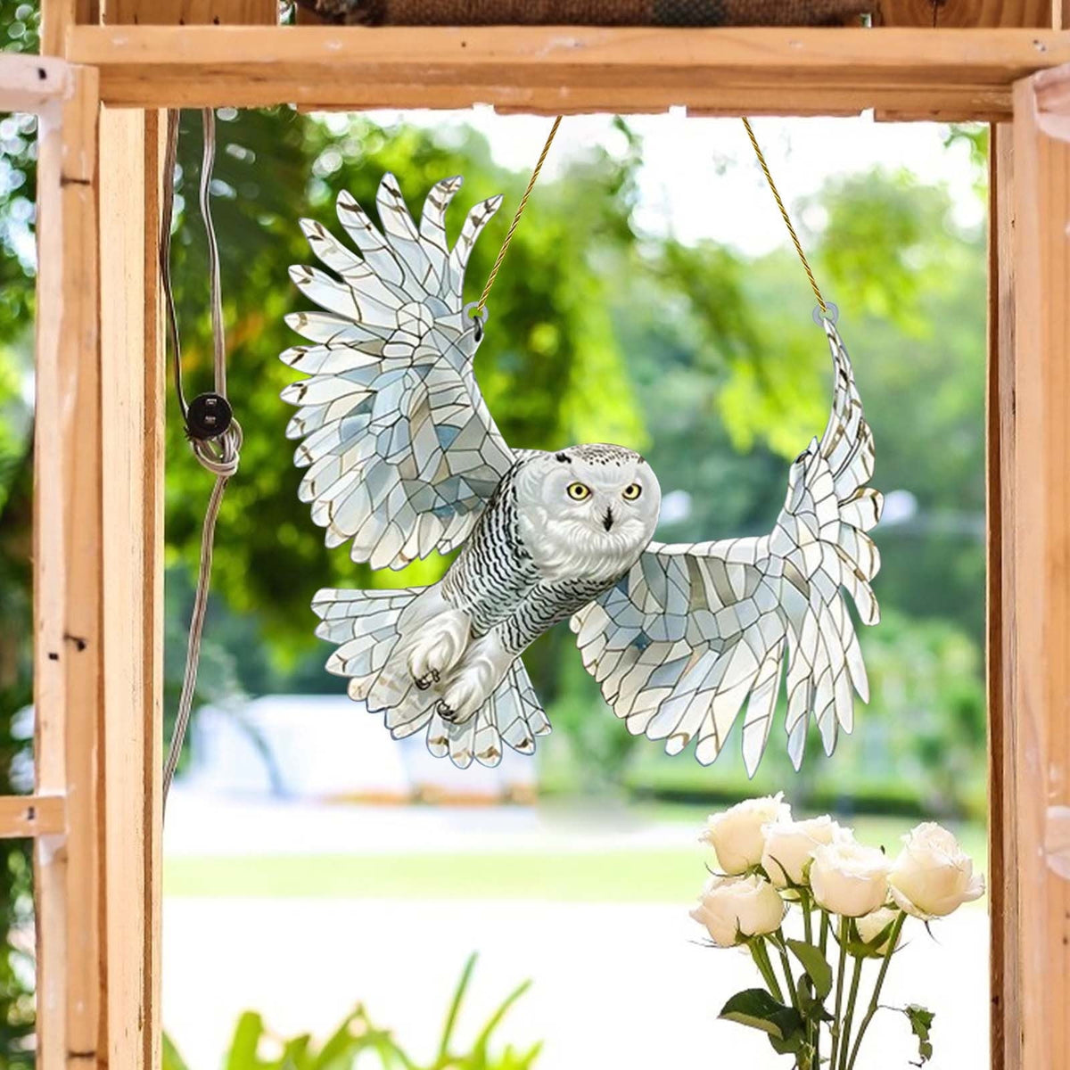 NSESSHome Nativity Scene Ornaments for Christmas Tree, Flat Gifts Boxed Keepsake, Nativity Set Indoor, The Birth of Jesus Decor, Religious Gifts for Christian and Family