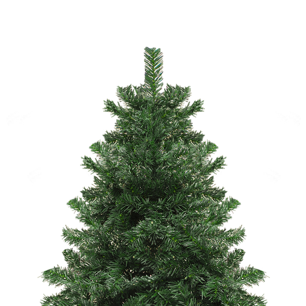 Dextrus 6ft Artificial Christmas Tree, Spruce Holiday Christmas Pine Tree with 880 Branch Tips & Metal Hinges, for Home, Office and Party Decor, Green