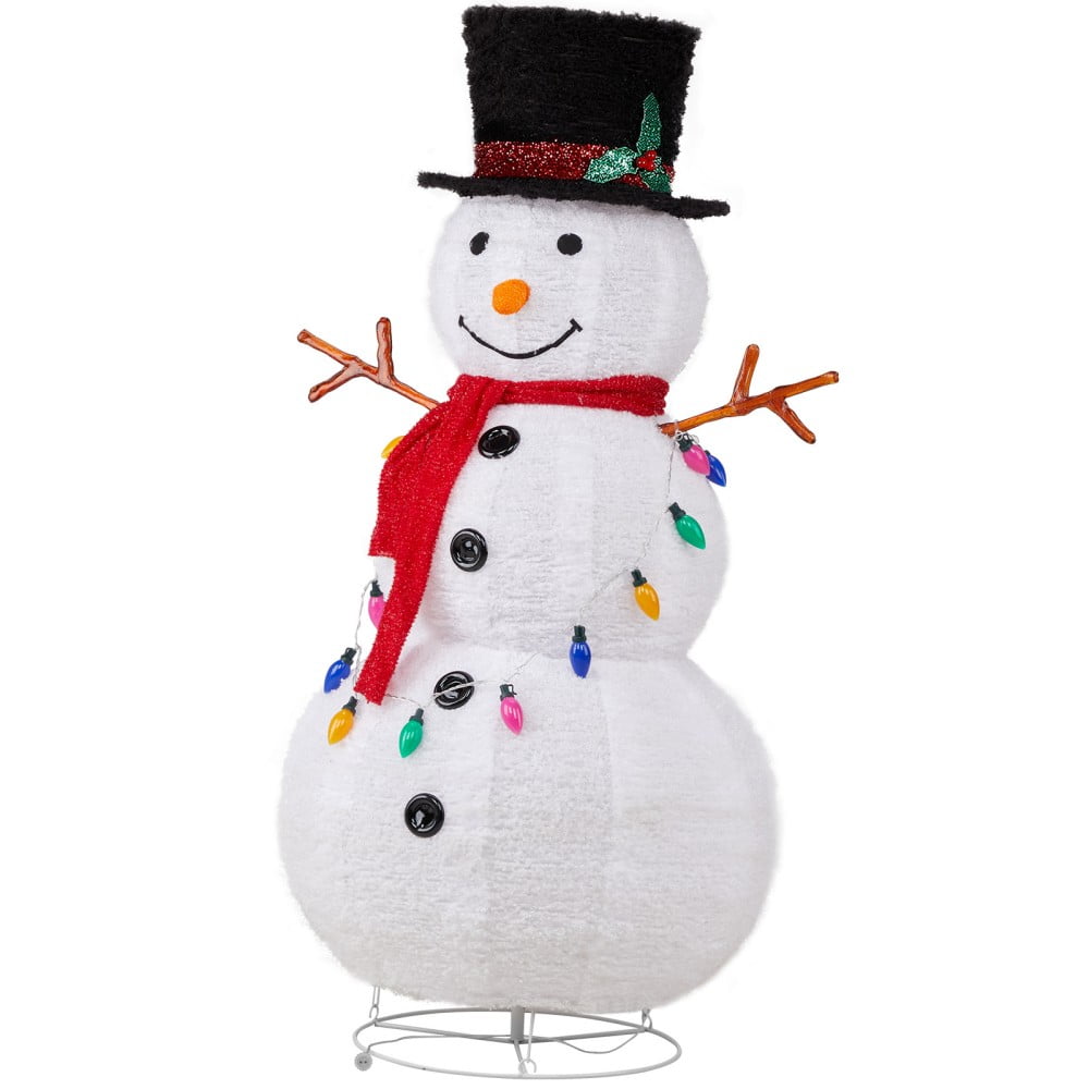 JOY Letter Sign Decoration - Lighted Home Scene Yard Sign Decor with Warm White Light - Indoor Outdoor Christmas Display for Lawn Garden - 47.2in Tall
