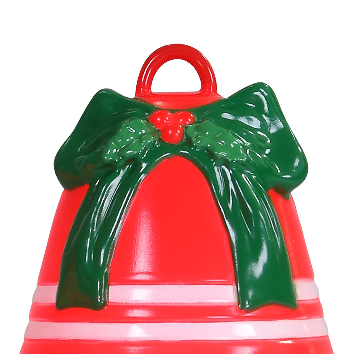 Mr. Christmas Blow Mold Pathway Bells with Lights and Sounds