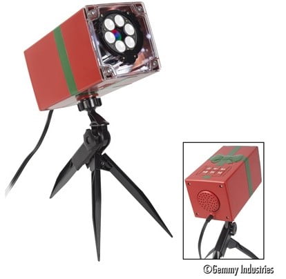 Christmas Lightshow Projection LightSync with Sound Clear