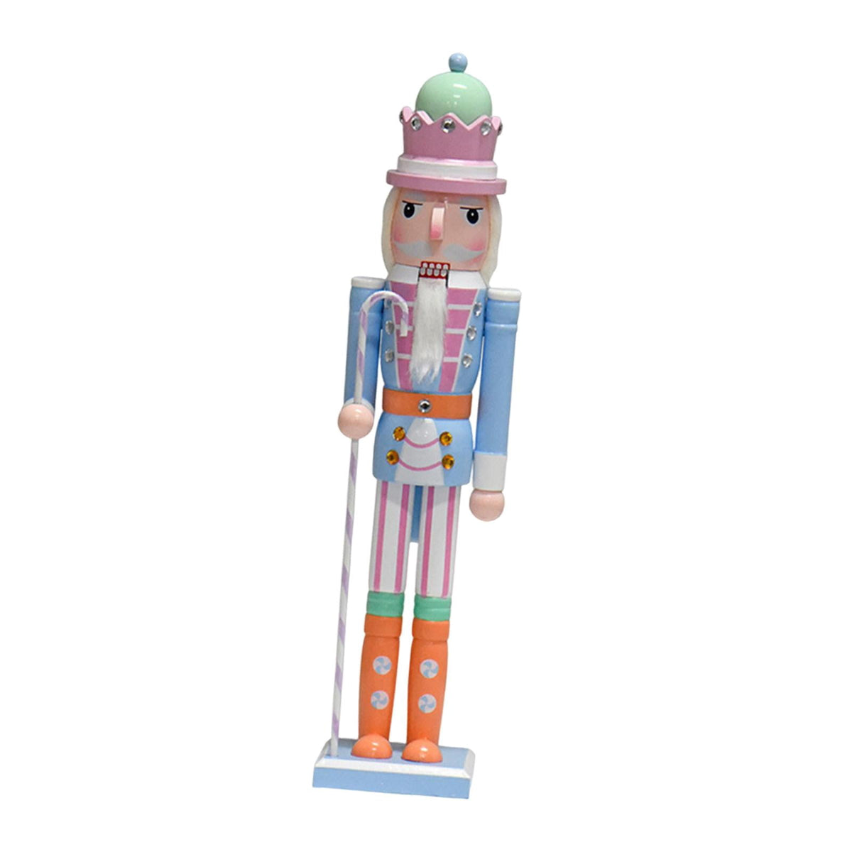balikha Nutcracker Figurine, Wooden Decorative Object, Table Ornament, Christmas Figurine, Gift for Collectors, Living Room, Office, Bedroom, Christmas Atmosp Style A