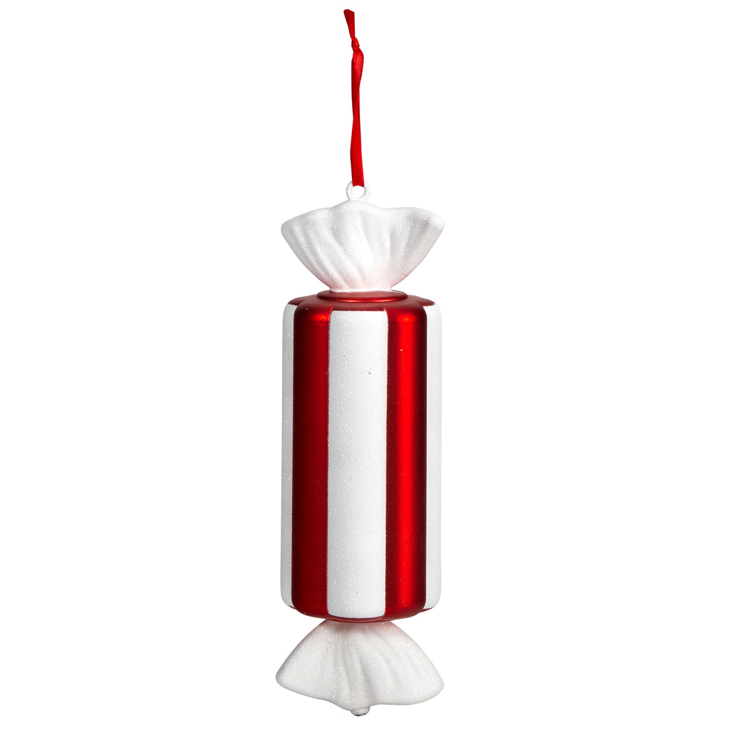 Nearly Natural 12" Holiday Assorted Polystyrene Christmas Jumbo Assorted Candy, Deluxe Shatterproof Ornament, 4 Count
