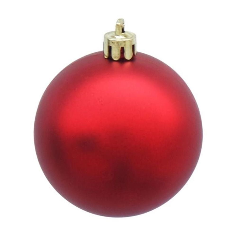 Jeco 40 Piece Christmas Tree Ornament Set in Red Green and Gold