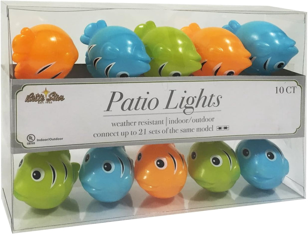 Brite Star 10 Lt Flamingo Lights, White Wire