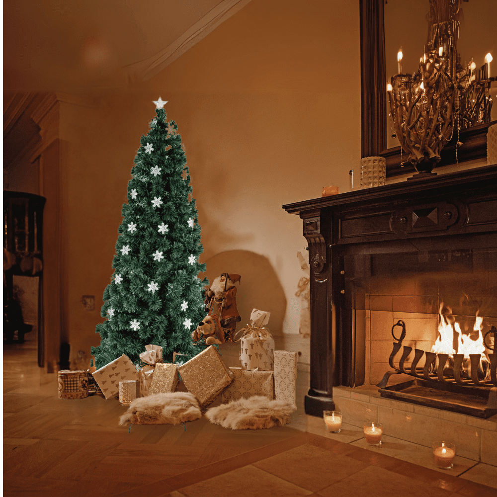 Ktaxon 5.5ft Artificial Full Christmas Tree with 850 Tips, Holiday Xmas Tree for Home Party Decoration, Includes Stand