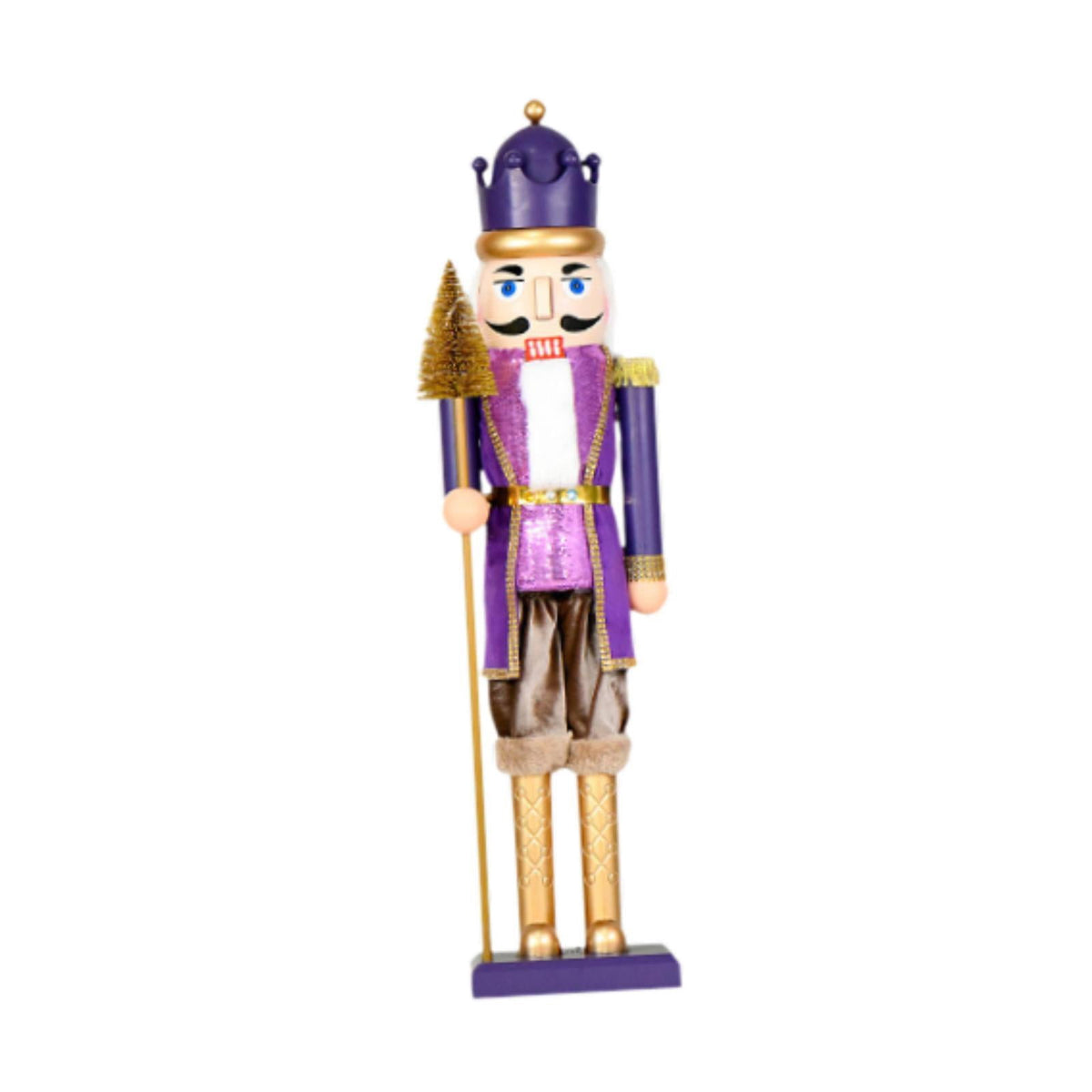 LeeQinersw Christmas Nutcracker Soldier Table Centerpiece Classroom Home Collectible Mantel 60cm