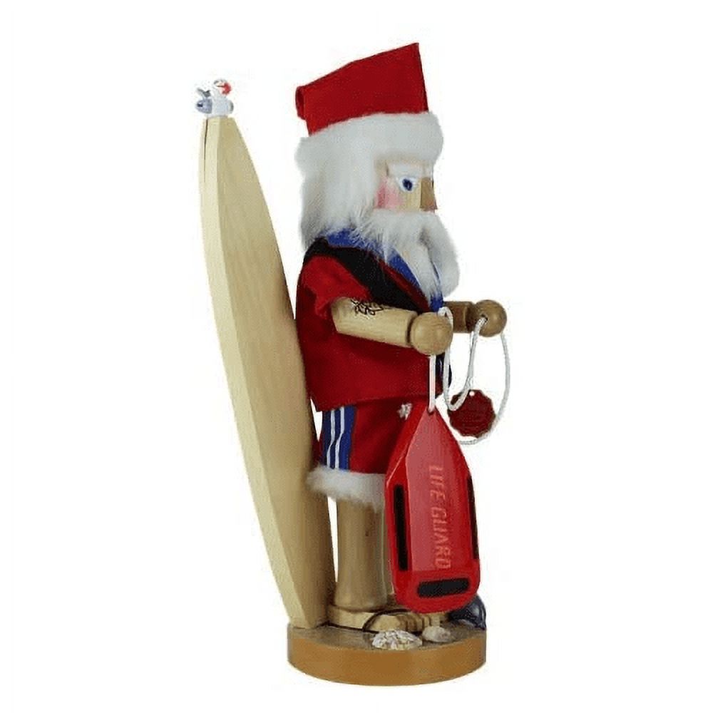 Steinbach Limited Edition Wooden Big Nutcracker Collection, German Christmas Decoration, Bay Watch Santa, 18"
