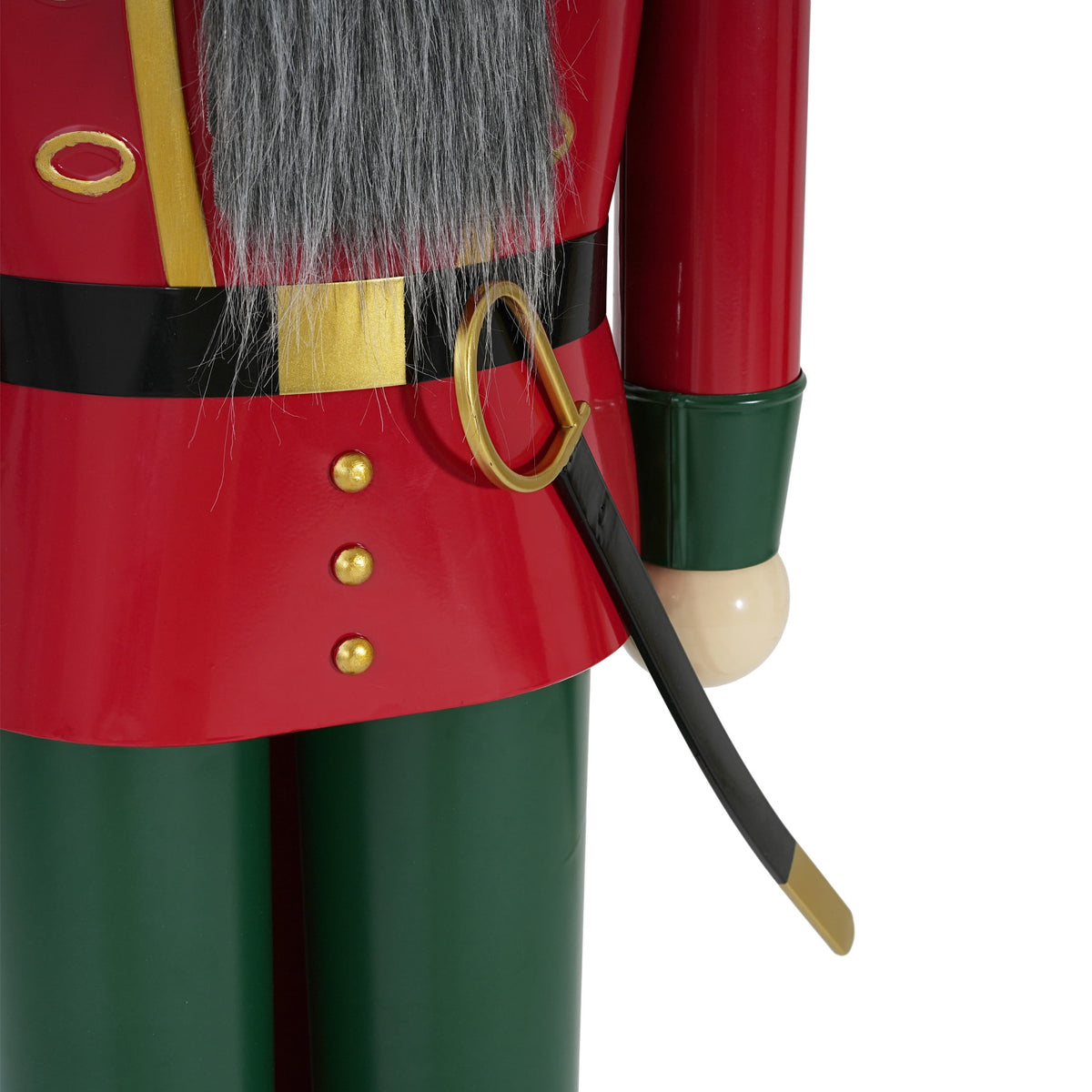 Christopher Knight Home 64" Iron King Nutcracker Soldier with Scepter, Ornament Christmas Decoration
