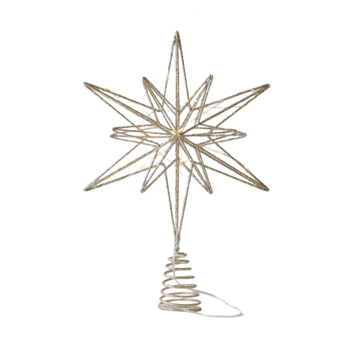 AuroraX Gold Room Lights Glitter Fall Stars Led Christmas Tree Topper Indoor Home Christmas Room Bedroom Decor