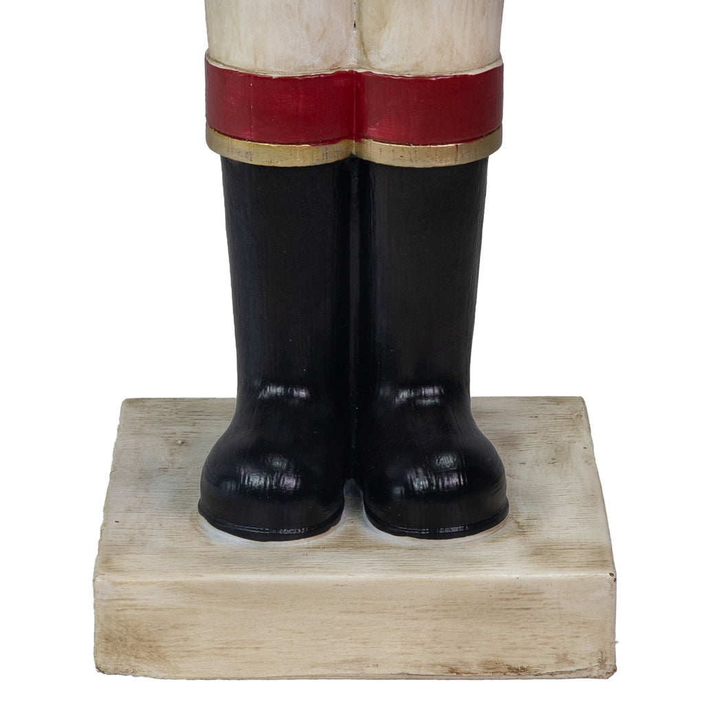 Sunnydaze Green Polyresin Ivan the Rustic Nutcracker Christmas Statue, 33" (2-Pack)