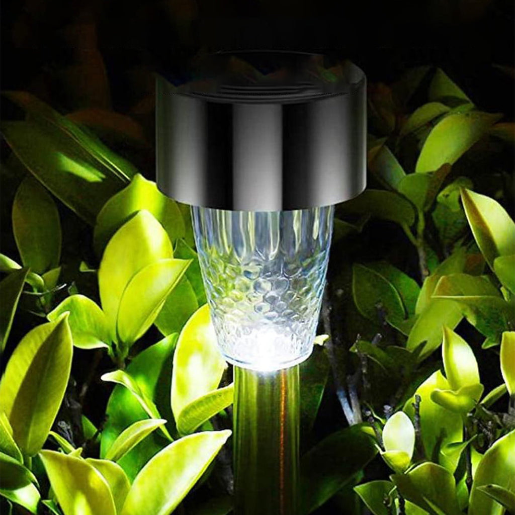 Ovzne Solar Lights for Outside Pathway 8 Pack, Super Bright Over 12 Hours Solar Walkway Driveway Lights, Waterproof Outdoor Solar Lights for Yard Garden Path Patio (10PCs:Cool White)