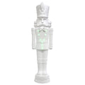 Giant Paint-it-Yourself Light-Up LED Nutcracker Christmas Decoration, White, 6.25', by Holiday Time