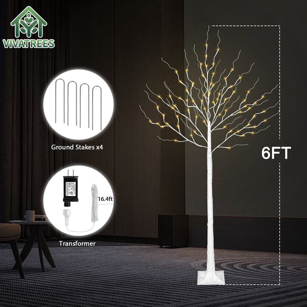 VIVATREES 12FT Pre-Lit Artificial Christmas Tree, 8165 Branch Tips 850 LED Lights, 10 Lighting Modes, PE+PVC Foliage, Foot Pedal Control Xmas Tree for Home, Office Decor