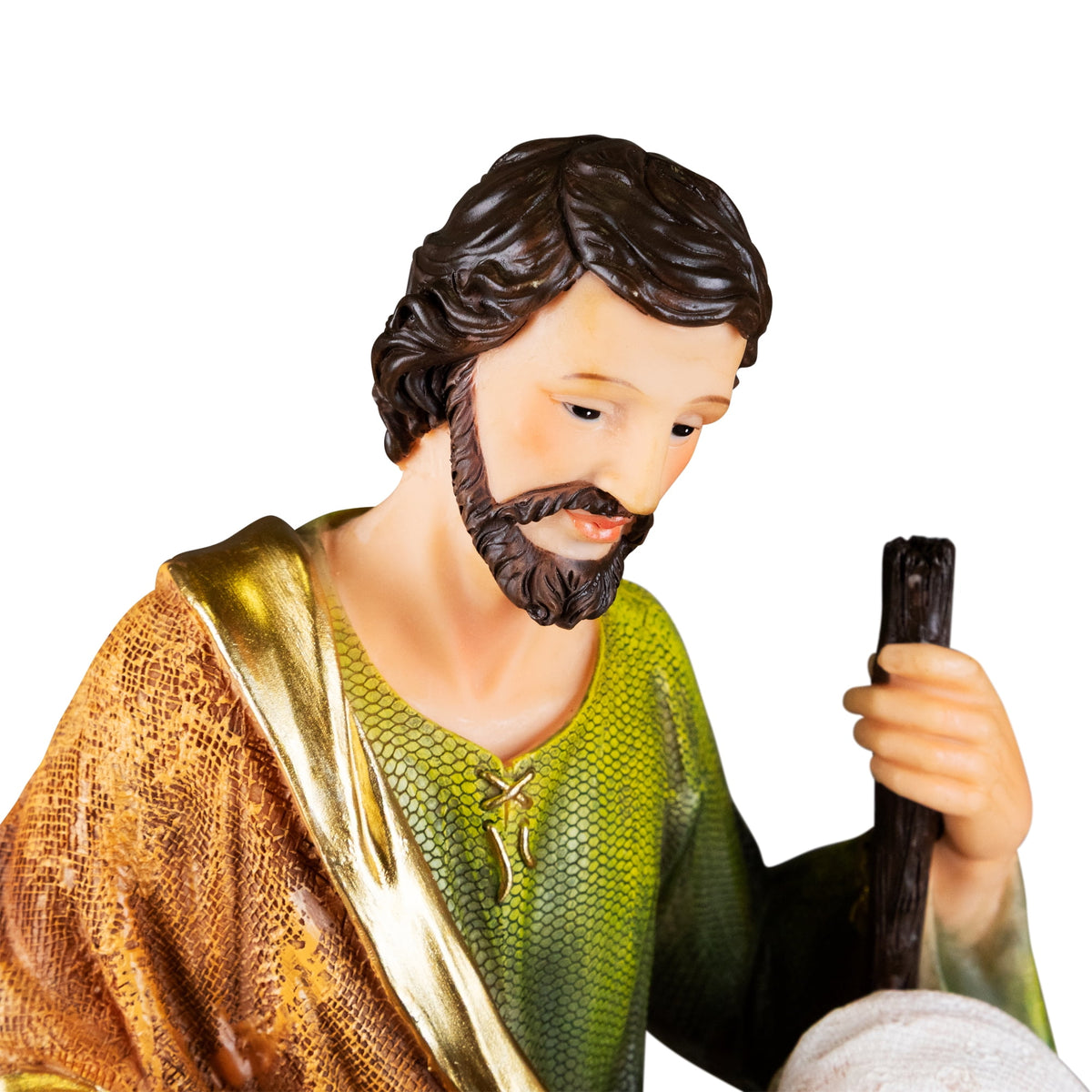 Northlight Joseph, Mary and Baby Jesus Holy Family Nativity Scene Christmas Decoration - 9"