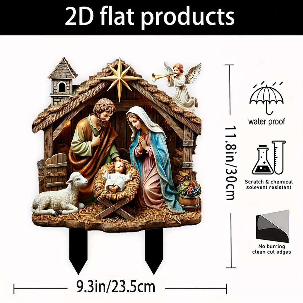 YANHAIGONG Christmas Santa Claus Decorations,Christmas Santa Claus Gnome Ornaments,Christmas Santa Claus Figures Toys,Santa Claus Figurine for Tabletop,Santa Claus and Elks Acrylic Floor Decoration