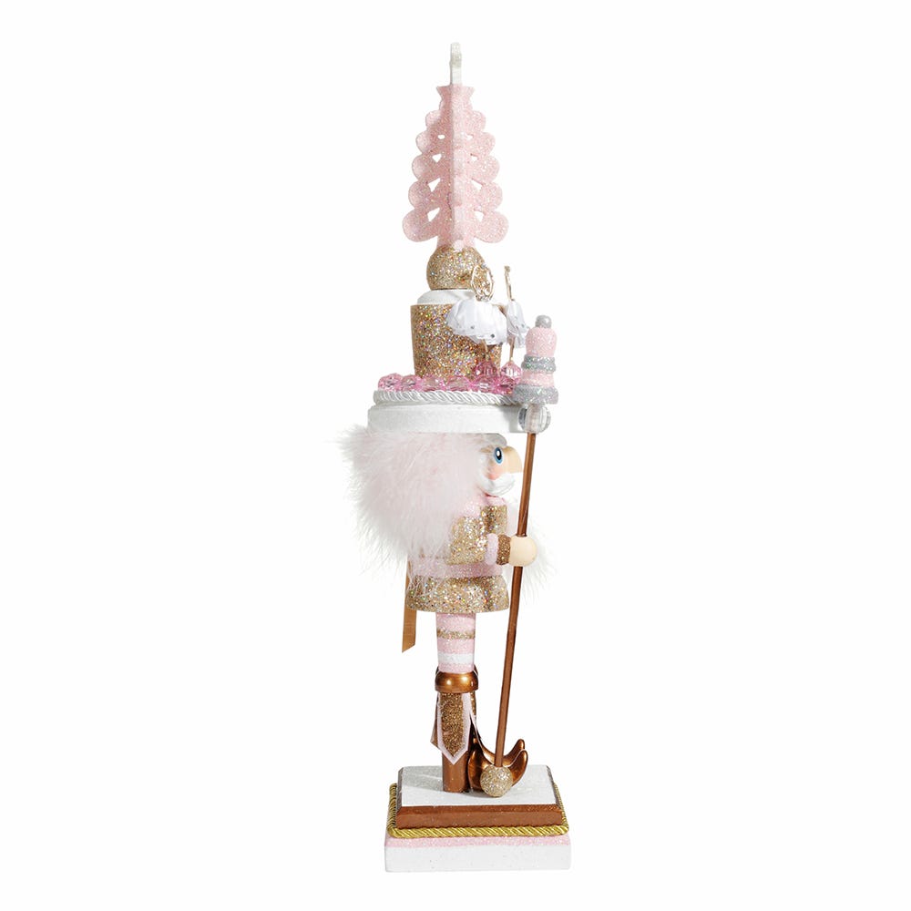 KSA 20" Pink and Gold Ballet Christmas Nutcracker