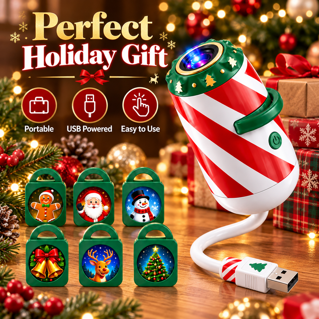 2026 New Upgraded 4K Smart Dynamic 5D Holographic Night Light Projector, 2-in-1 Galaxy & Ocean Star Ceiling Projector with 24 HD Films, 360° Flexible USB Powered Lamp for Bedroom Decor & Car GIft
