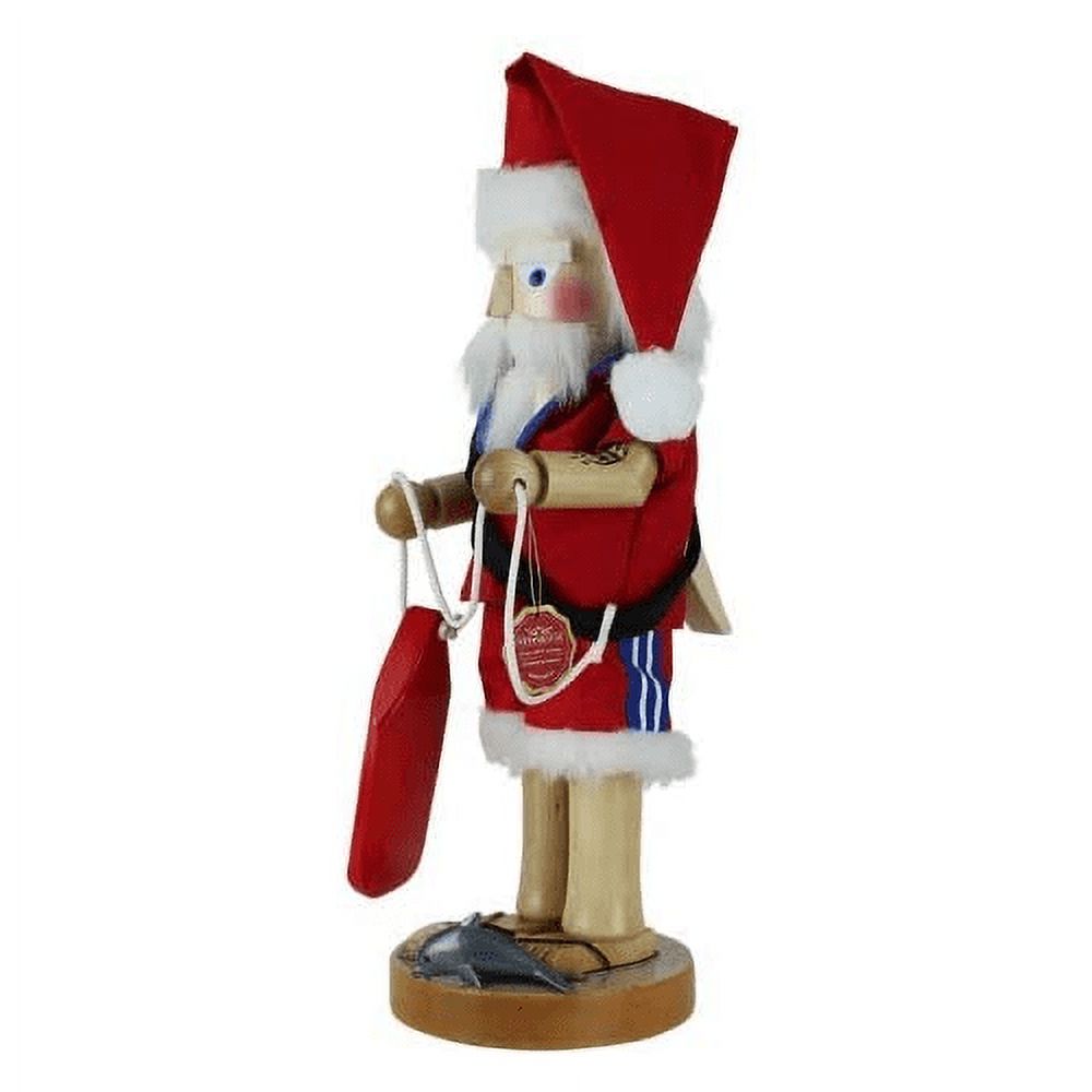 Steinbach Limited Edition Wooden Big Nutcracker Collection, German Christmas Decoration, Bay Watch Santa, 18"