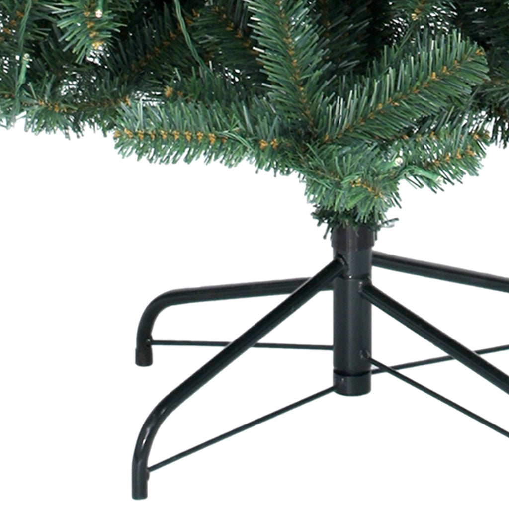 Uforic 6ft Pre-Lit Artificial Christmas Tree with 1000 Branch Tips&250 Warm Lights, Remote Control, Green