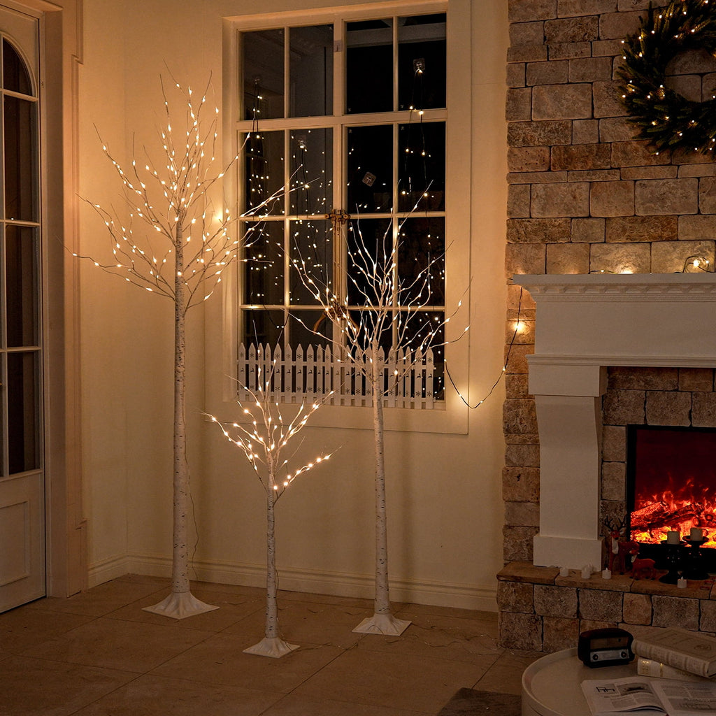 VIVATREES 12FT Pre-Lit Artificial Christmas Tree, 8165 Branch Tips 850 LED Lights, 10 Lighting Modes, PE+PVC Foliage, Foot Pedal Control Xmas Tree for Home, Office Decor