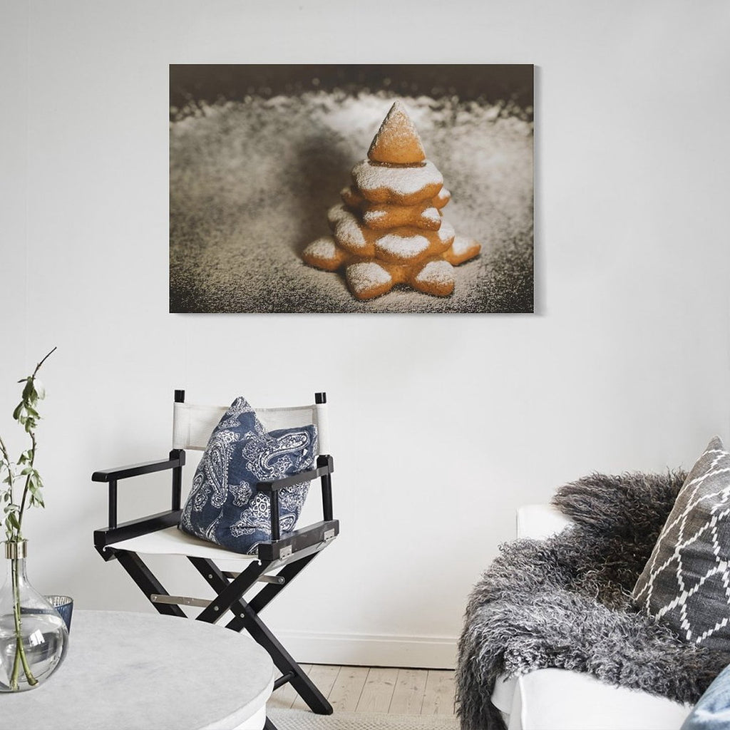 Christmas Cookies Wall Art Picture Painting Poster Canvas Print Posters Artworks Bedroom Living Room Decor 24x36inch(60x90cm)