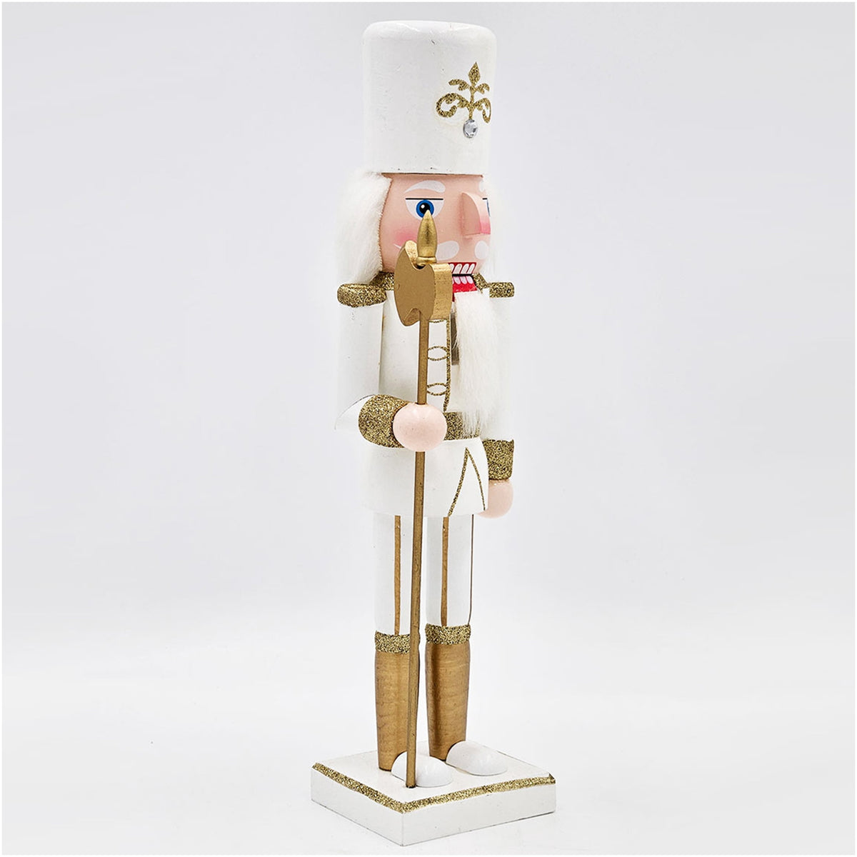 JERFIT Multicolor Pine Tabletop Nutcracker Soldier Christmas Decoration for Holiday Home Table Decor