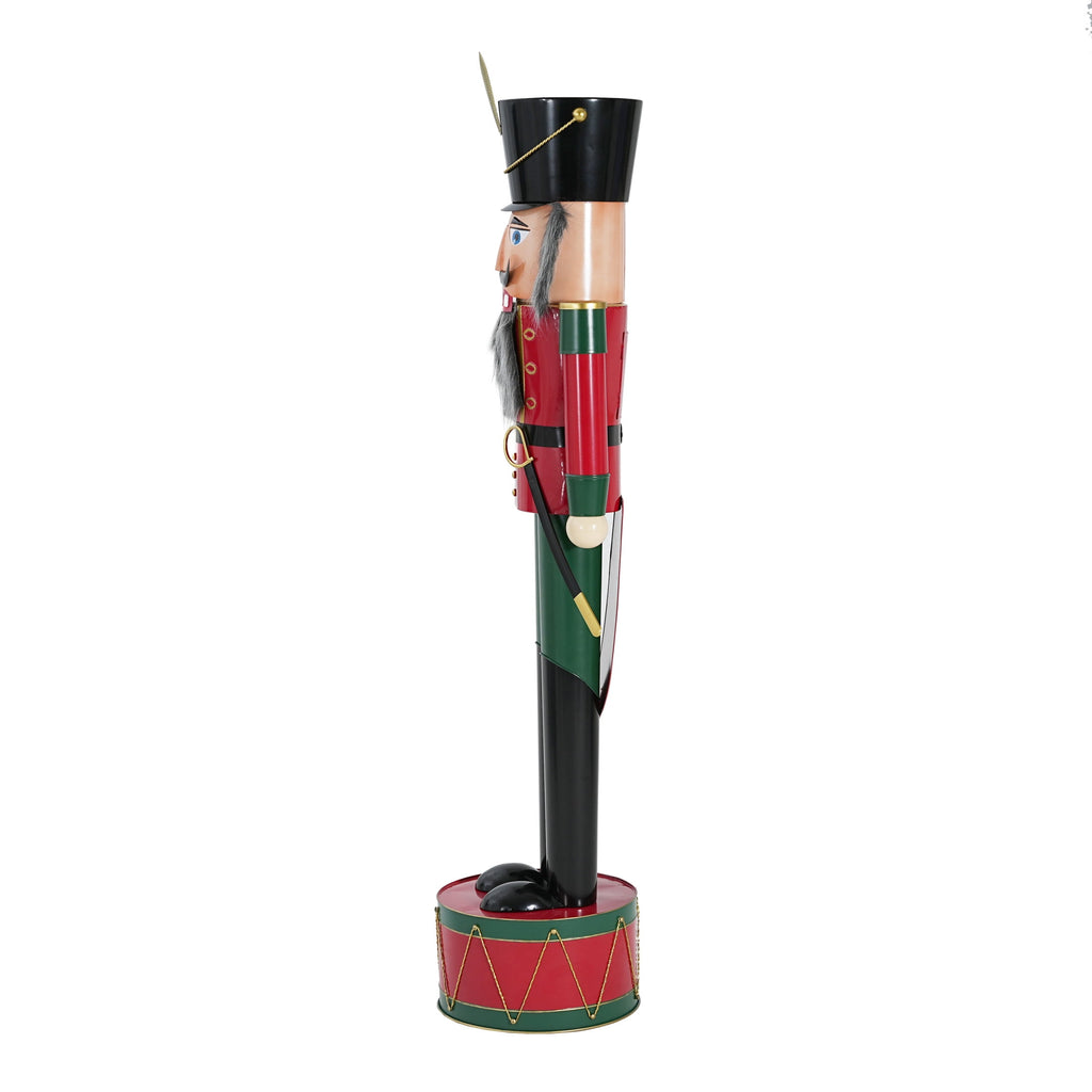 Christopher Knight Home 64" Iron King Nutcracker Soldier with Scepter, Ornament Christmas Decoration