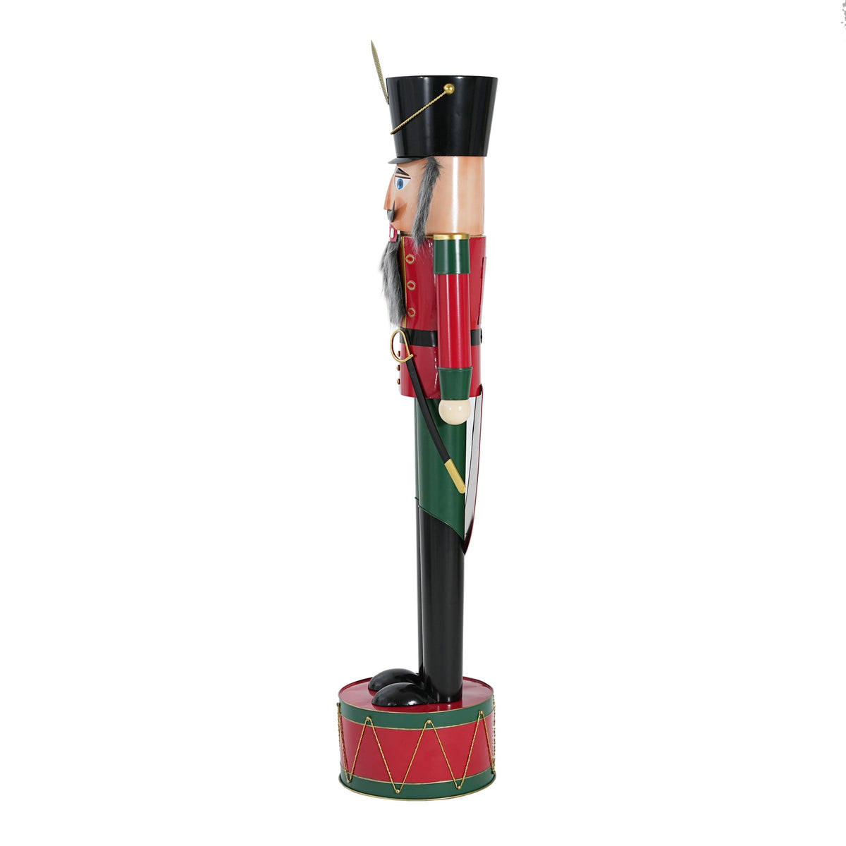 Christopher Knight Home 64" Iron King Nutcracker Soldier with Scepter, Ornament Christmas Decoration