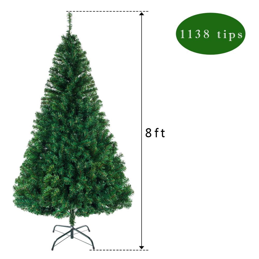 Ktaxon 5.5ft Artificial Full Christmas Tree with 850 Tips, Holiday Xmas Tree for Home Party Decoration, Includes Stand