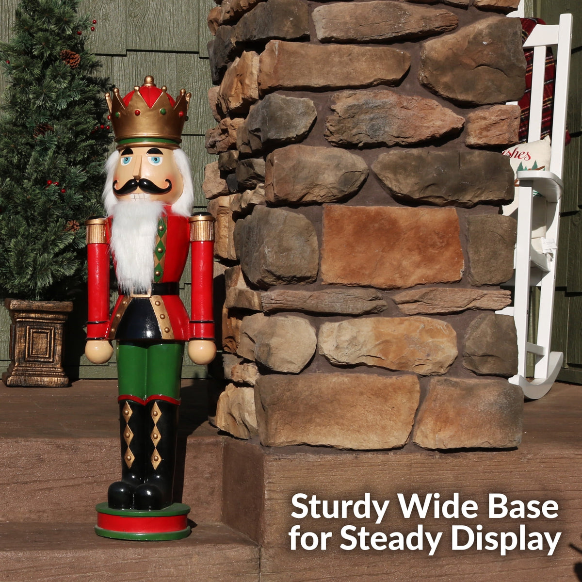 Sunnydaze Matthias the Nutcracker Prince Indoor/Outdoor Christmas Decor