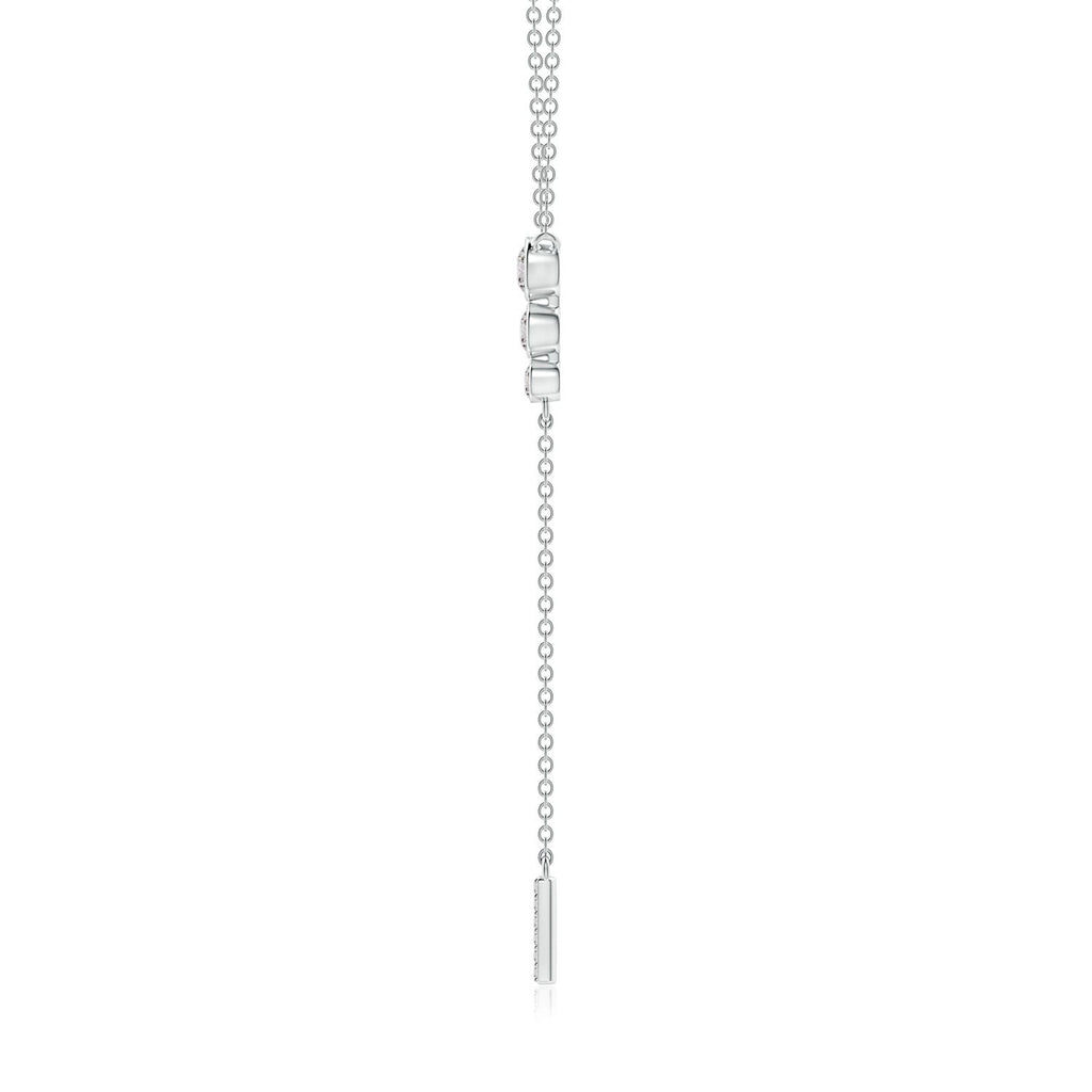 Angara Necklace - Natural Diamond Lariat Necklace in 14K Yellow Gold for Women | April Birthstone Jewelry, Birthday, Anniversary, Christmas, Jewelry Gift for Women