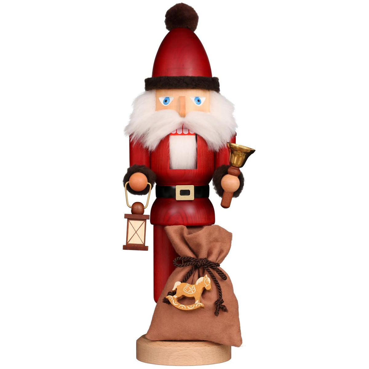 Alexander Taron 16.5" Christian Ulbricht Santa With Bell Christmas Nutcracker