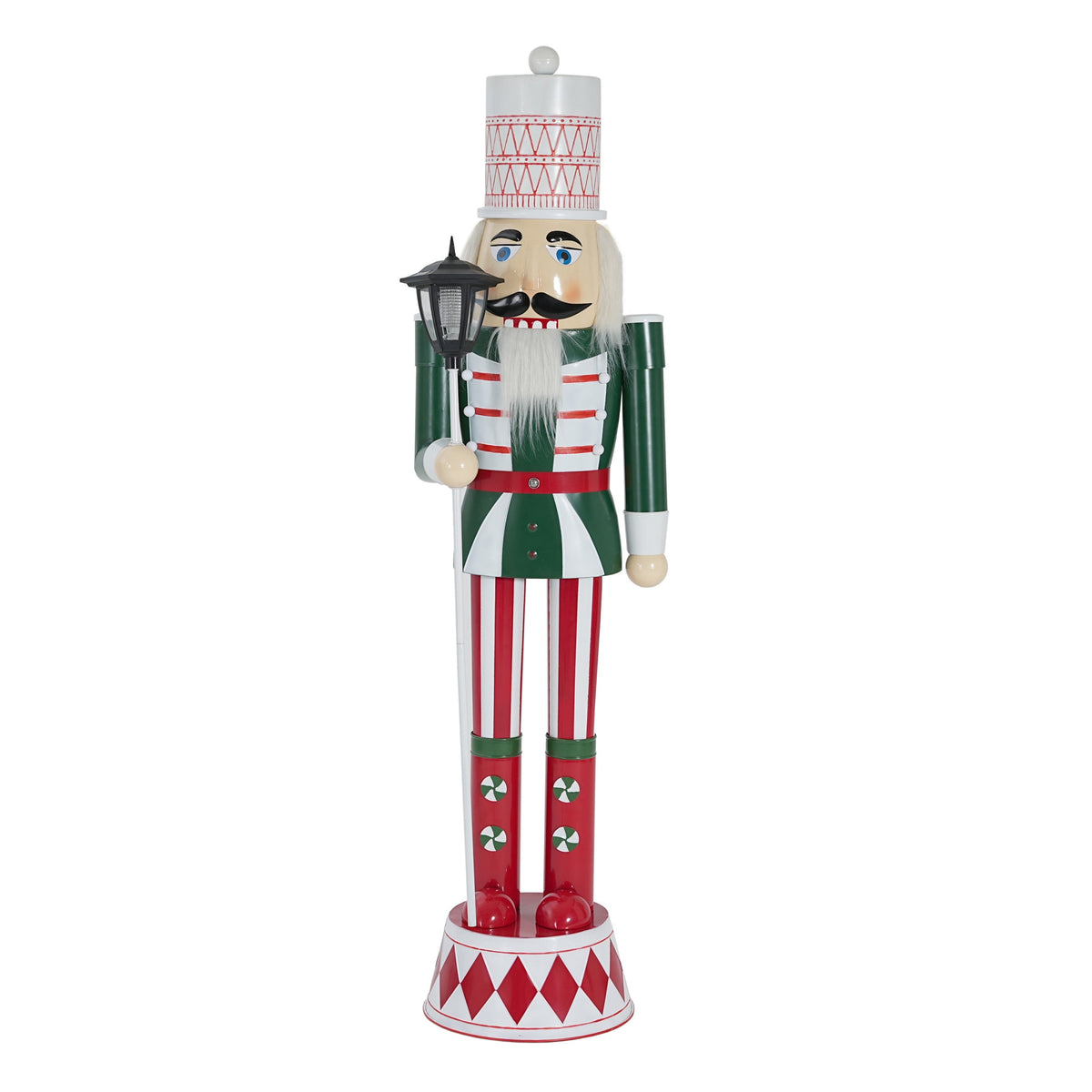 Christopher Knight Home 64" Iron King Nutcracker Soldier with Scepter, Ornament Christmas Decoration