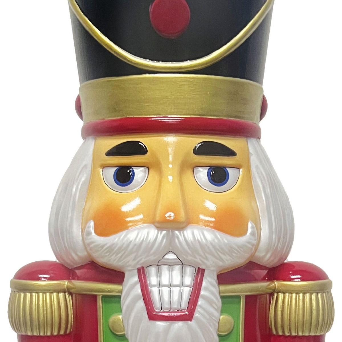 Fraser Hill Farm 40 in Nutcracker Soldier Christmas Blow Mold, FFBM-1NUT-MLT