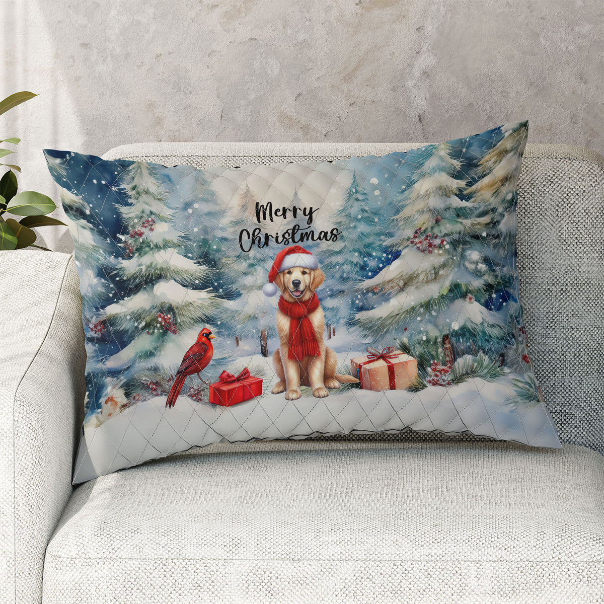 Merry Christmas French Bulldog Enjoys Woofmas Winter Xmas Holiday Quilt Bedding Set Dog Lover Gifts 1 Blanket Bed Cover 2 Pillowcases - 02022