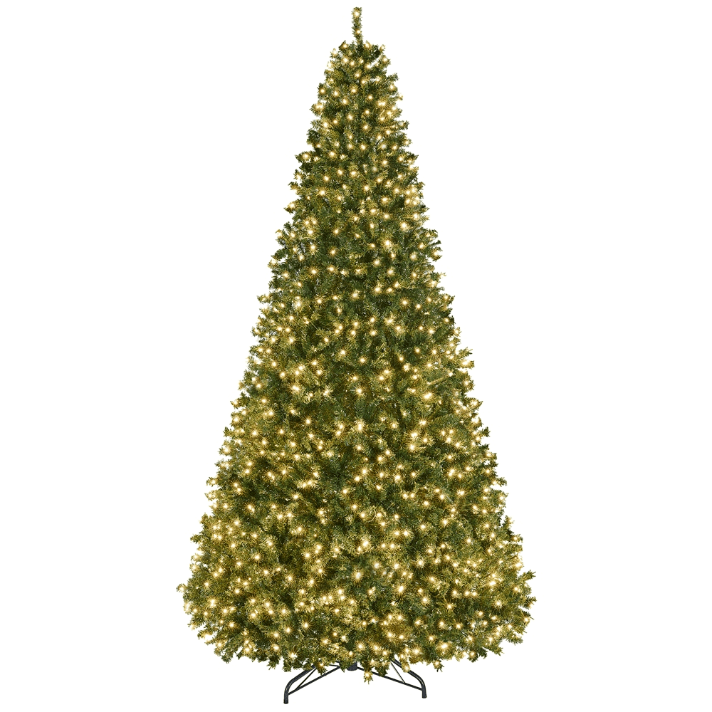 Alden Design 4ft Pre-lit Artificial Christmas Tree with 70 Incandescent Lights, Pink