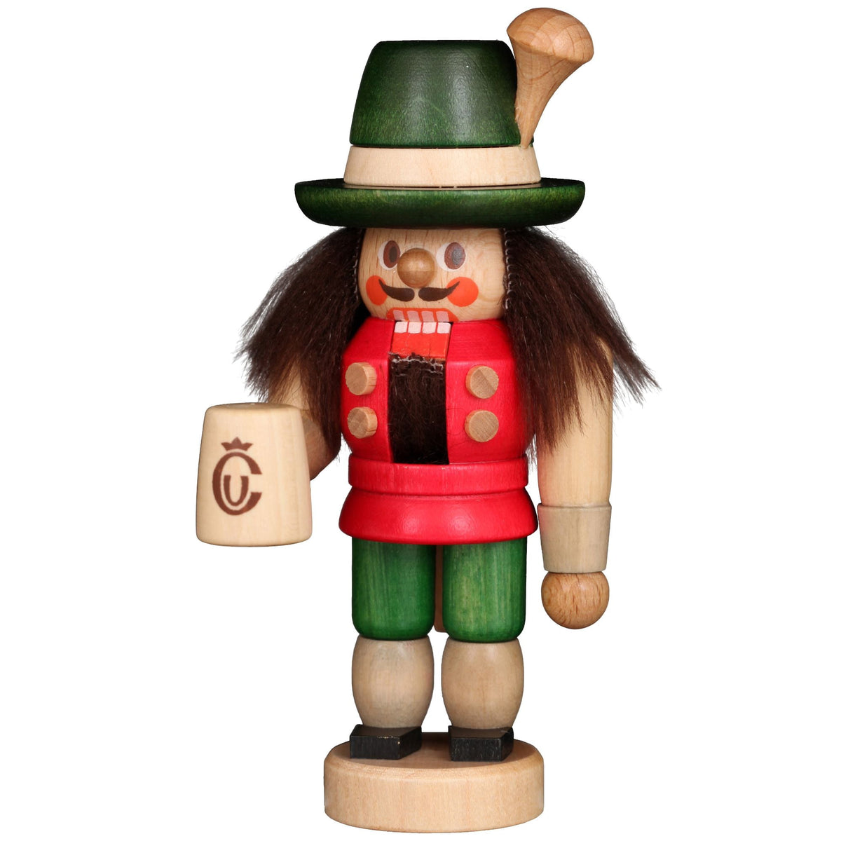Alexander Taron 4" Christian Ulbricht Bavarian Christmas Mini Nutcracker