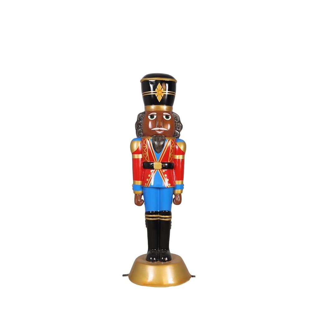 American Christmas Nutcracker 4Ft - Red/Blue