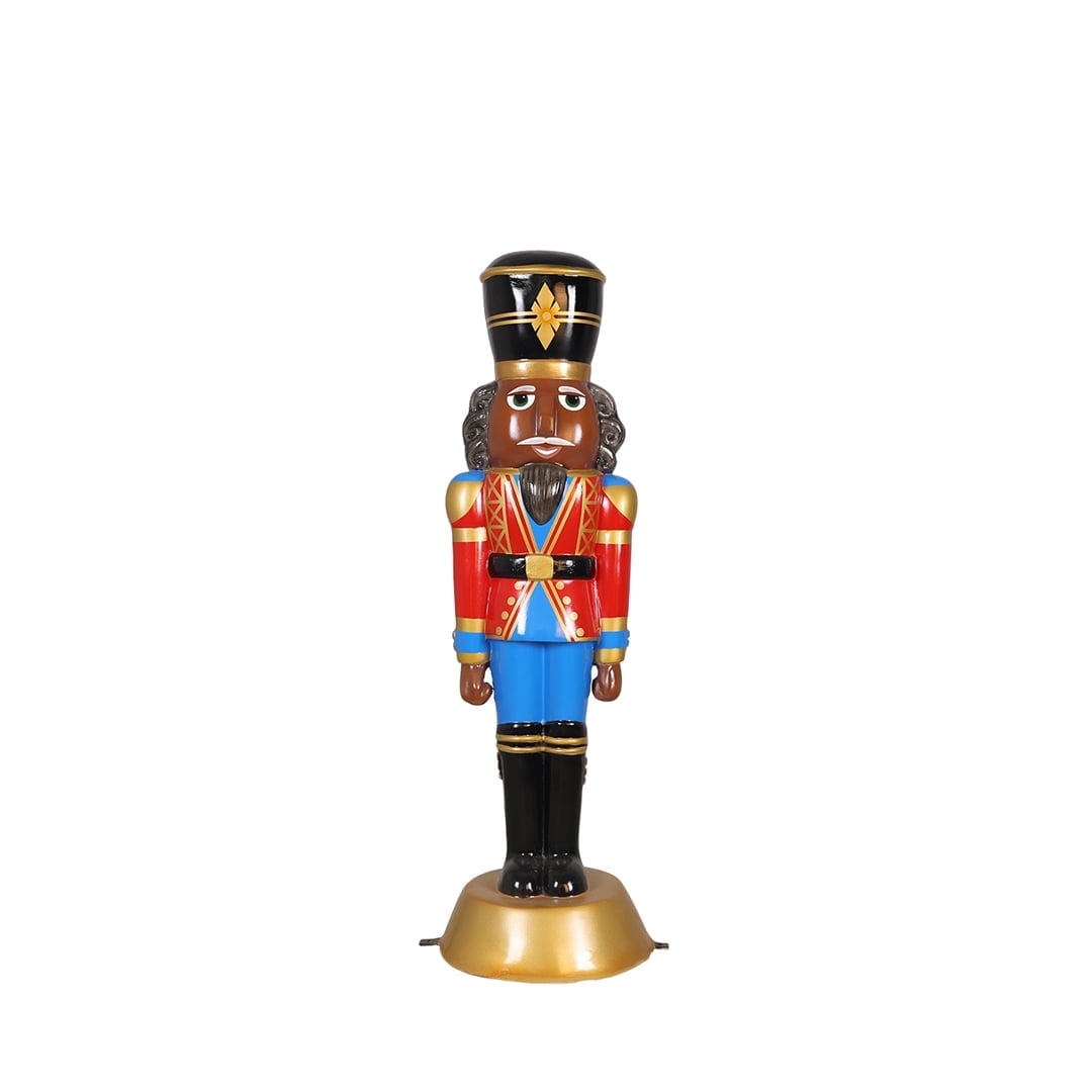 American Christmas Nutcracker 4Ft - Red/Blue