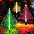 BOPORO 7 Modes Outdoor Christmas Lights, ZROBM C9 LED Solar Christmas Lights near Me, IP65 Waterproof Solar Outdoor Christmas Tree Lights for House