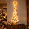 Bethlehem Star of Faith Nativity Decor, Christmas Decorations，Warm Fairy Lights for Living Room Mantel Window