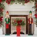 BrylaneHome 36" Wood Nutcracker