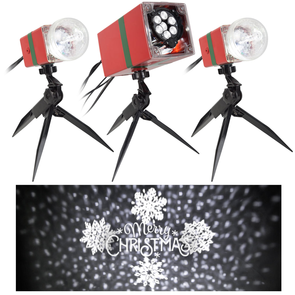 Christmas Lightshow Projection LightSync with Sound Clear