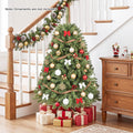 Costway 4 ft Artificial Christmas Tree with 559 Lush PVC Branch Tips & Folding Metal Stand